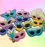 Mardi Gras Mask Cookie Cutter #4