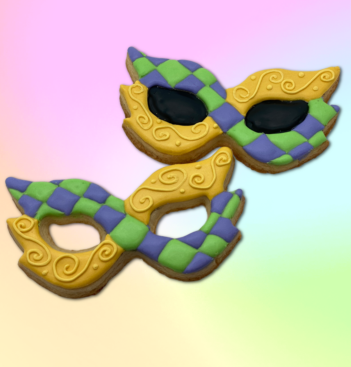 Mardi Gras Mask Cookie Cutter #11