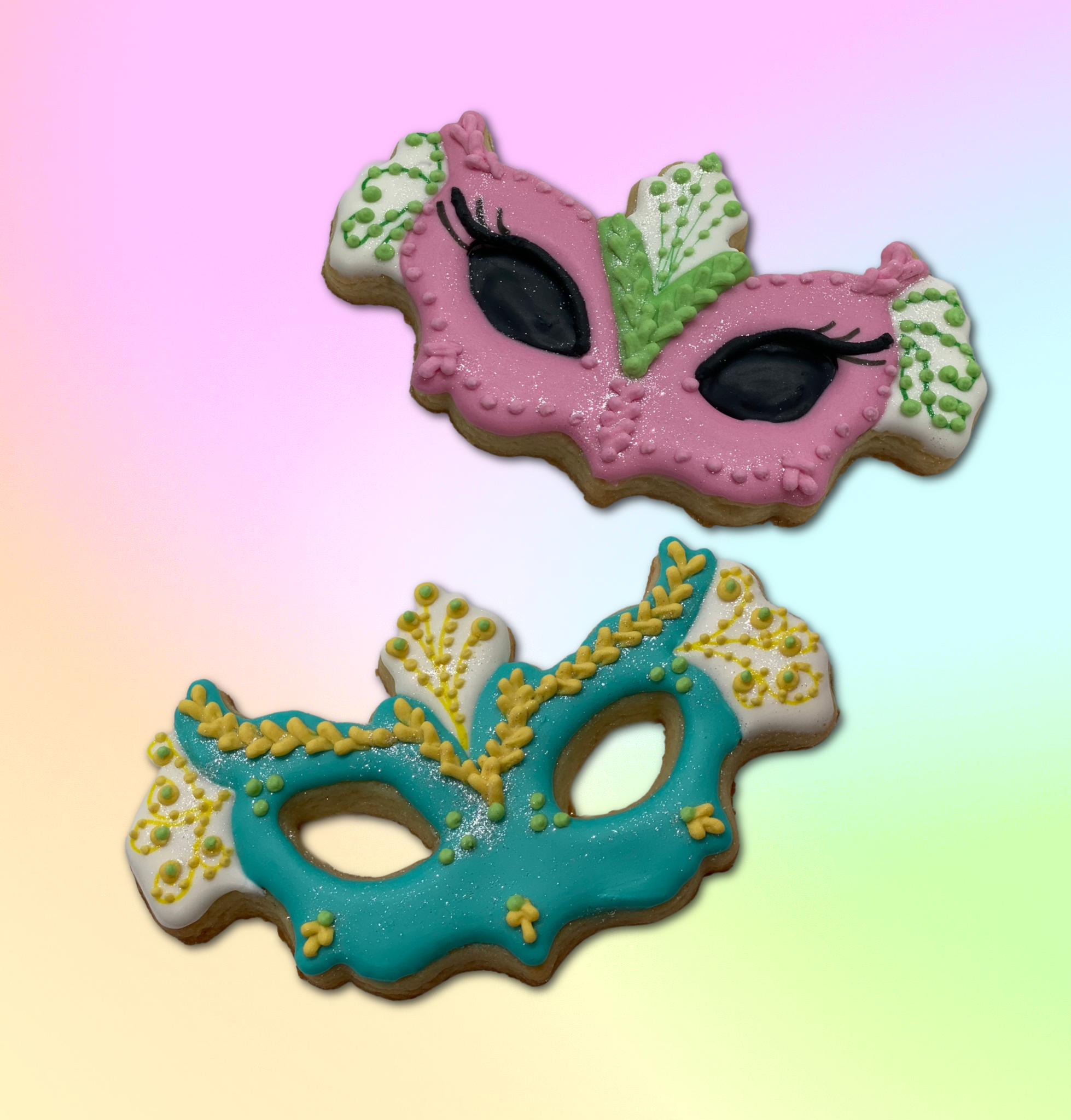 Mardi Gras Mask Cookie Cutter