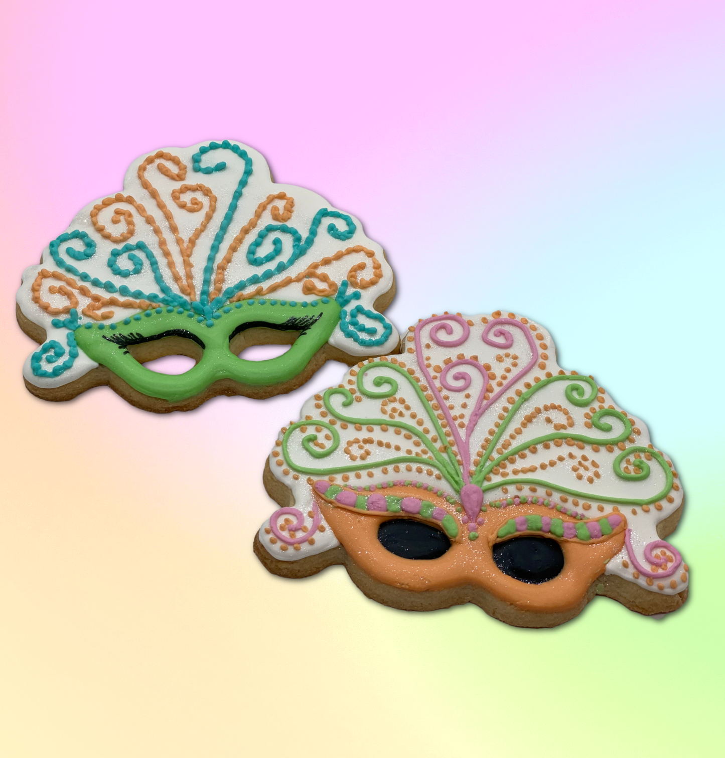Mardi Gras Mask Cookie Cutter #19