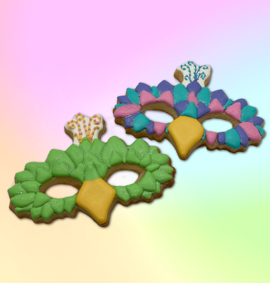 Mardi Gras Mask Cookie Cutter #9