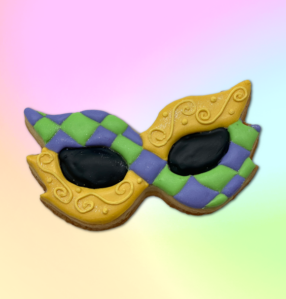 Mardi Gras Mask Cookie Cutter #3 – Cookie Cutter Studio