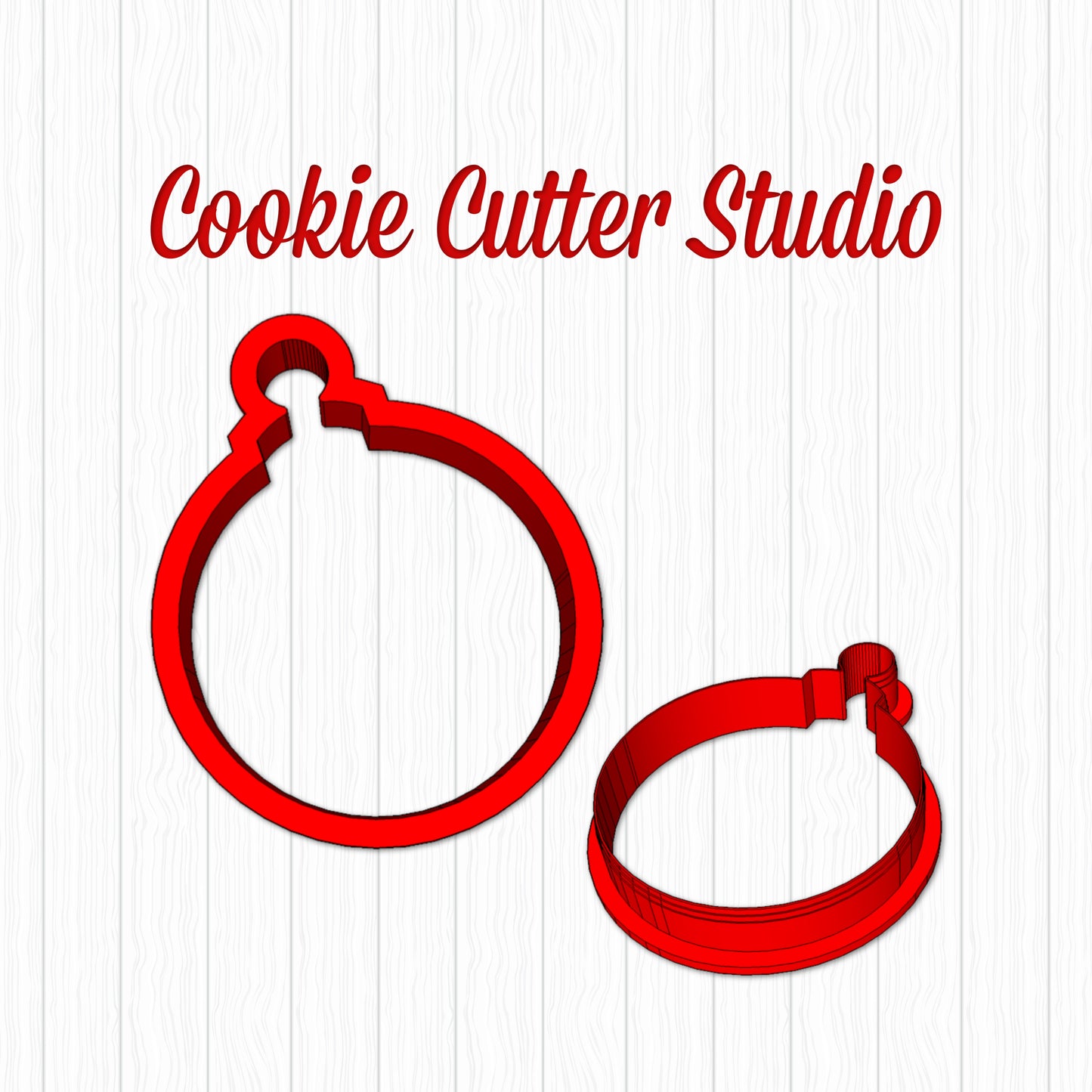 Christmas Ornament Cookie Cutter #8, Christmas Cookie Cutter