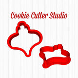 Christmas Ornament Cookie Cutter #6, Christmas Cookie Cutter