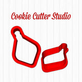 Christmas Ornament Cookie Cutter #7, Christmas Cookie Cutter