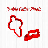 Christmas Ornament Cookie Cutter #14, Christmas Cookie Cutter