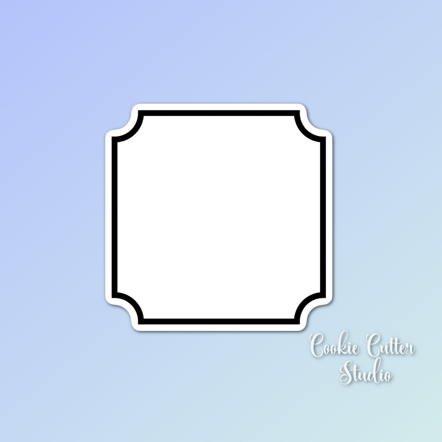 Plaque Cookie Cutter
