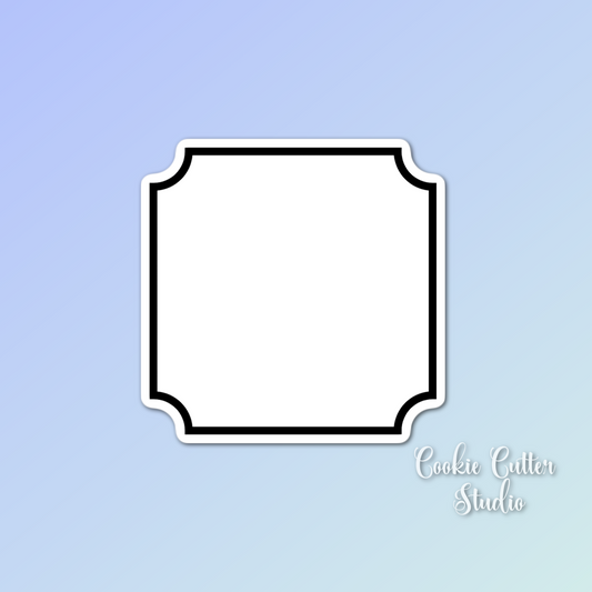 Plaque Cookie Cutter