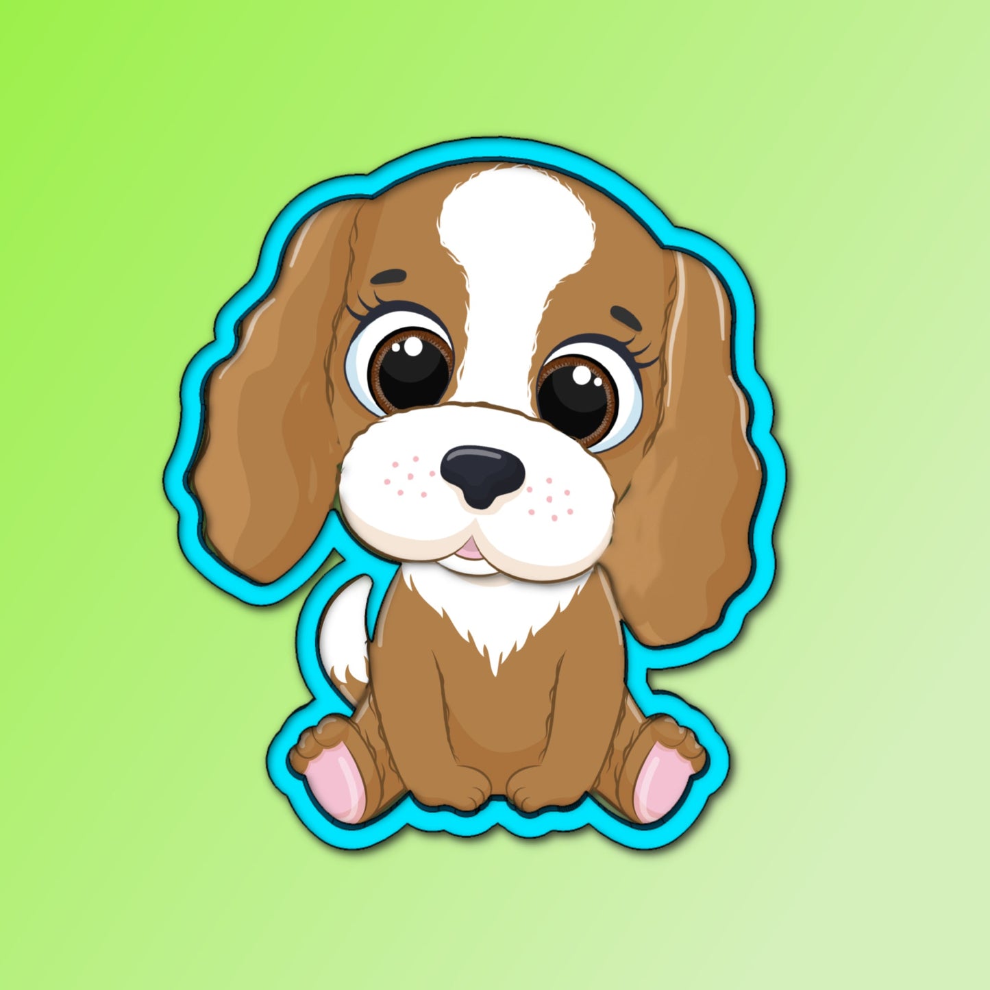 Puppy Cookie Cutter, Dog Cookie Cutter