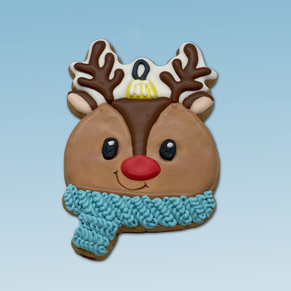 Reindeer Christmas Ornament Cookie Cutter, Christmas Cookie Cutter