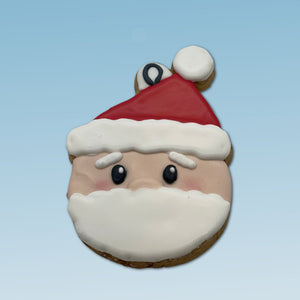 Santa Ornament Cookie Cutter, Christmas Cookie Cutter