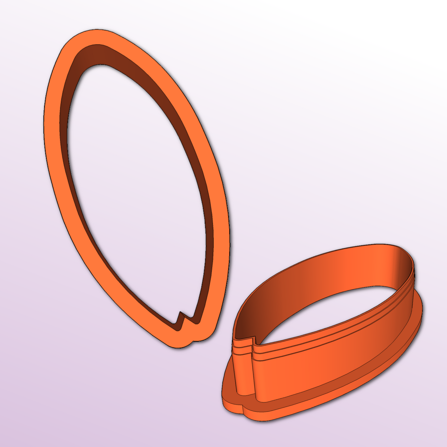 Surf Board Cookie Cutter