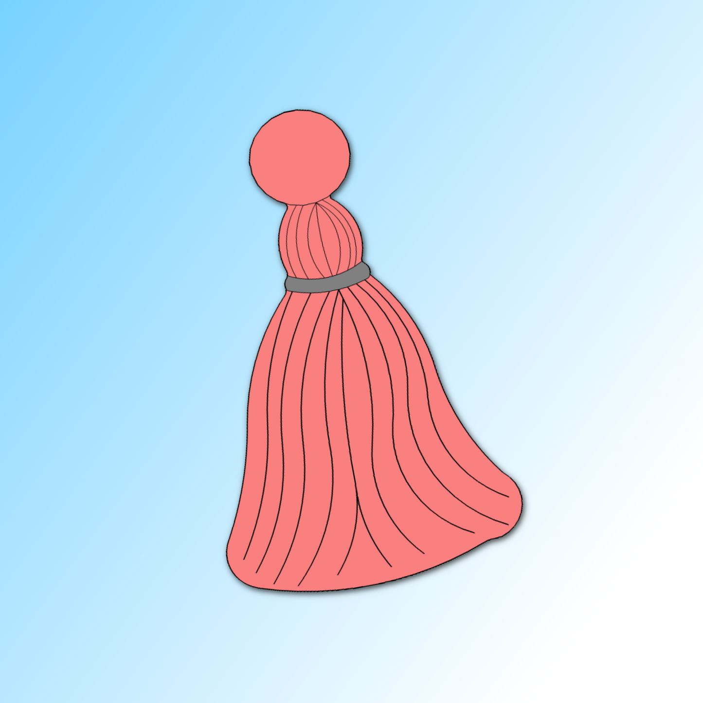 Tassel Cookie Cutter