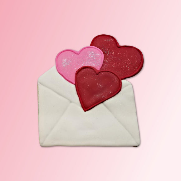 Love Letter Cookie Cutter, Valentine Cookie Cutter