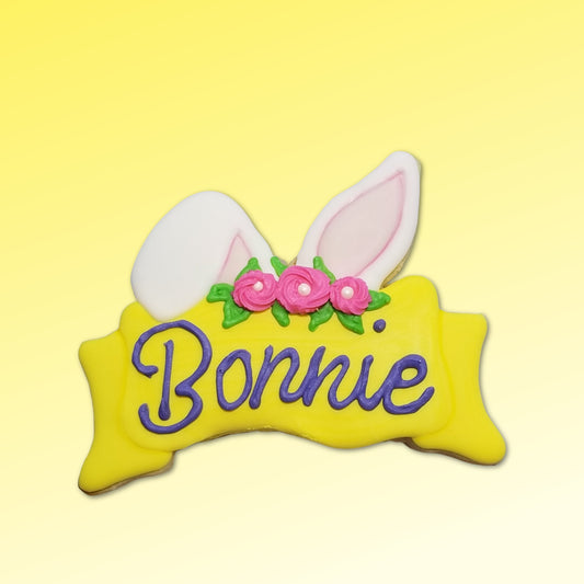 Bunny Ears Plaque Cookie Cutter