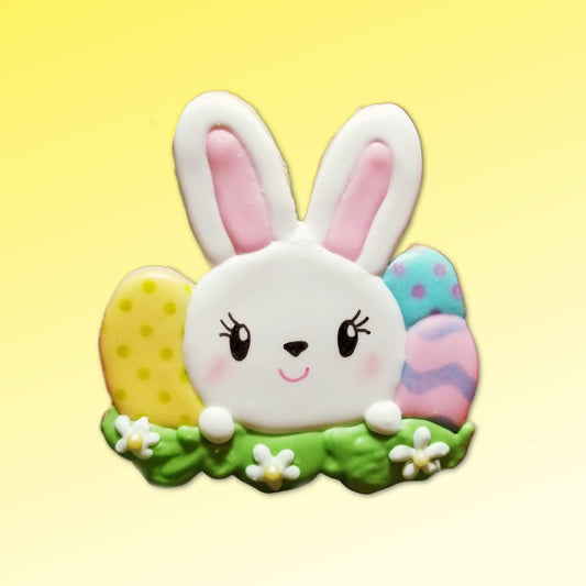 Bunny with Easter Eggs Cookie Cutter