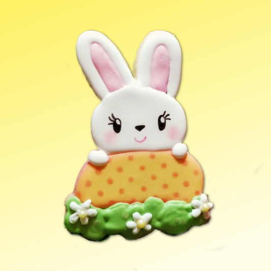 Bunny with Easter Egg Cookie Cutter