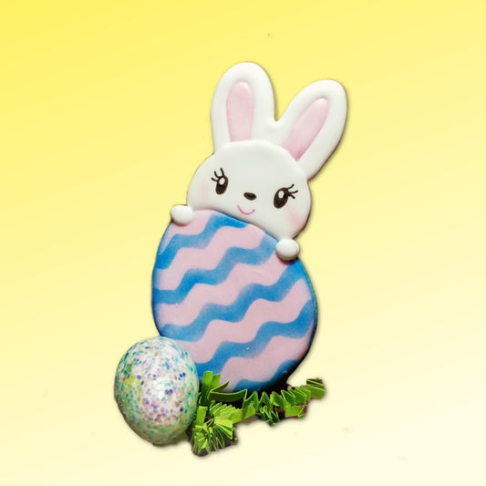 Bunny with Easter Egg Cookie Cutter