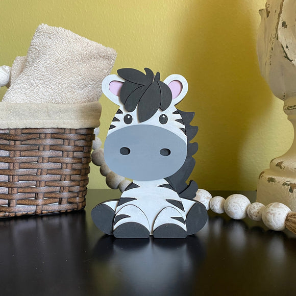 Handmade Zebra Figurine