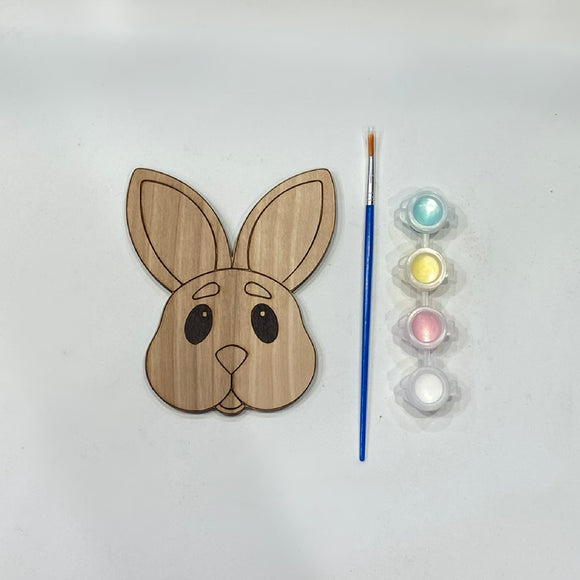 Bunny DIY Paint Kit, Easter Gifts for Kids, Easter Tiered Tray Décor