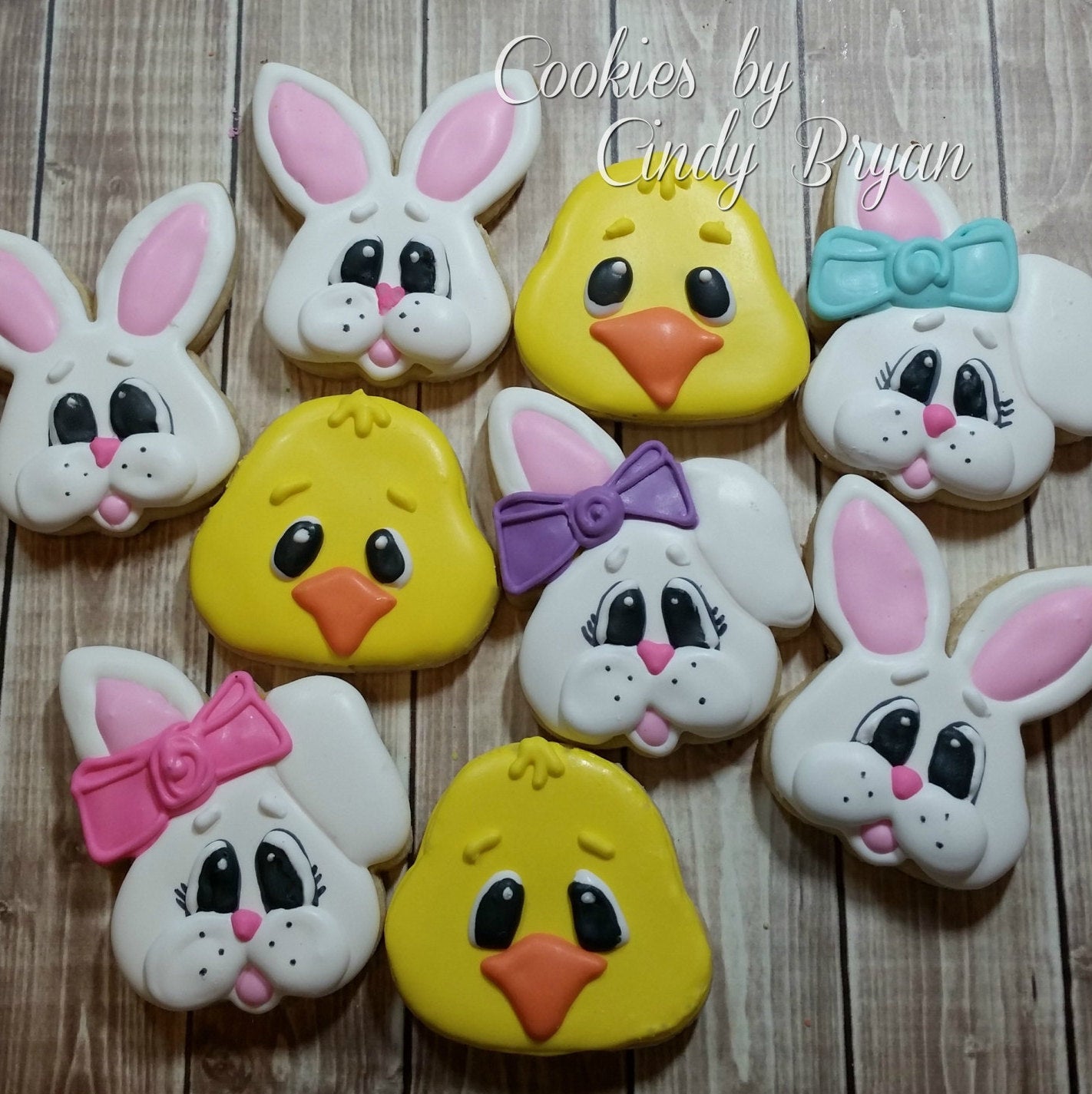 Girl Bunny Head Cookie Cutter, Easter Cookie Cutters