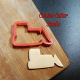 Bulldozer Cookie Cutter