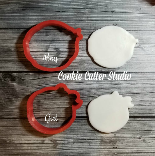 Mummy Boy & Girl Cookie Cutters, Halloween Cookie Cutter