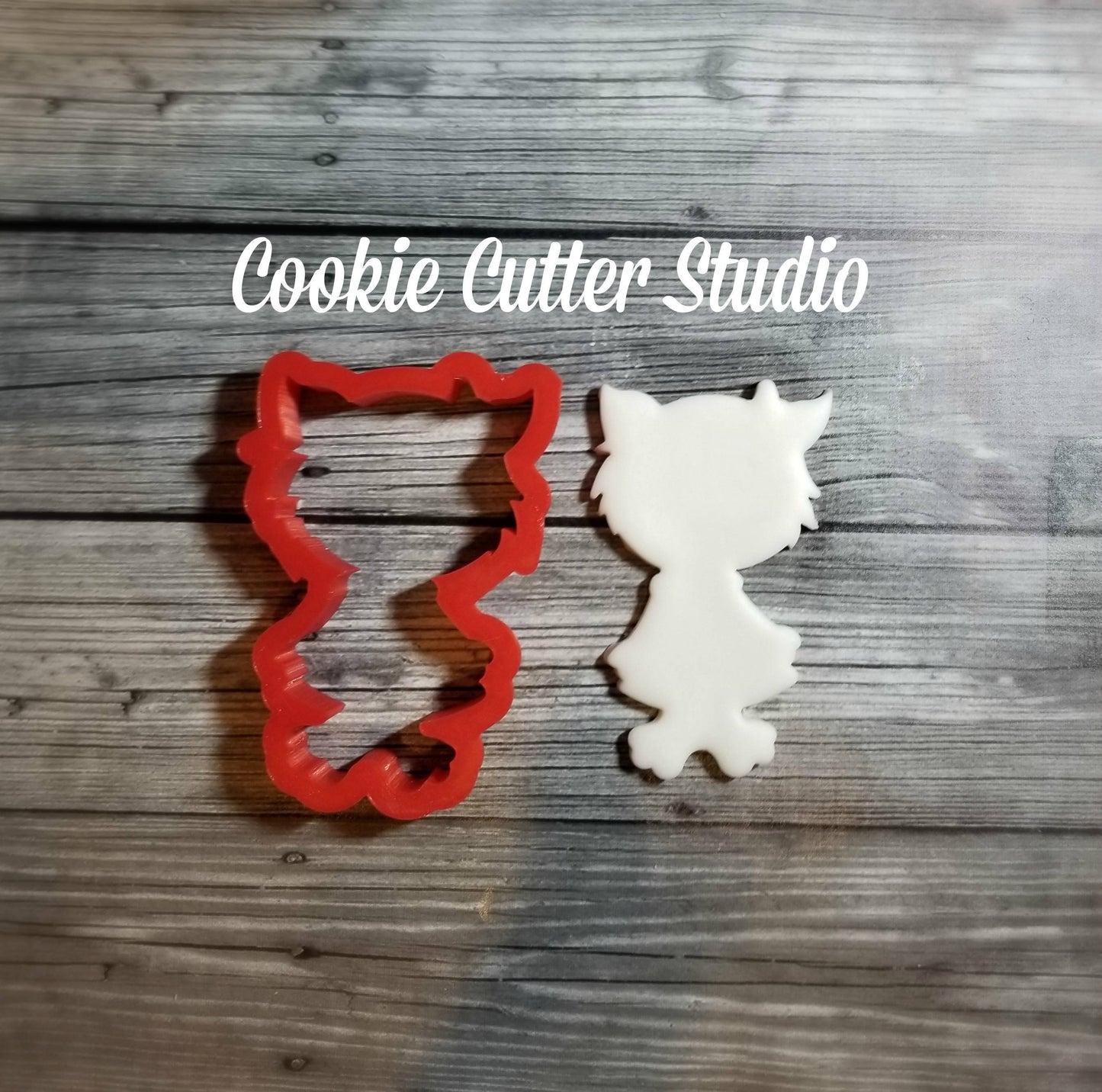 Werewolf Boy & Girl Cookie Cutters, Halloween Cookie Cutter