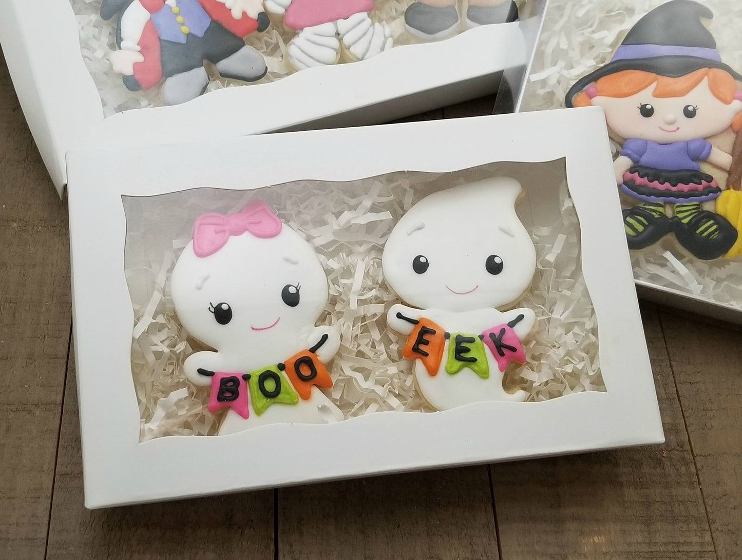 Ghost Boy & Girl Cookie Cutters, Halloween Cookie Cutter