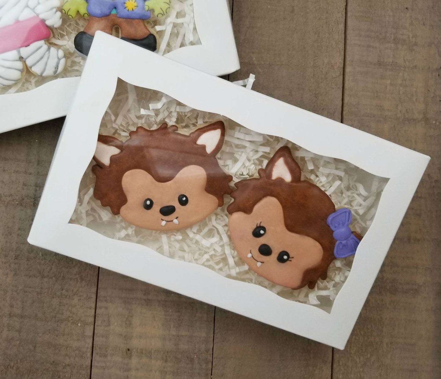 Girl Werewolf Head Cookie Cutters, Halloween Cookie Cutter