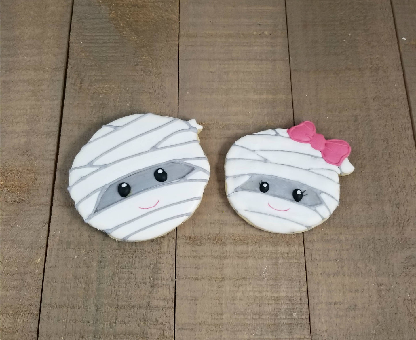 Mummy Boy & Girl Cookie Cutters, Halloween Cookie Cutter
