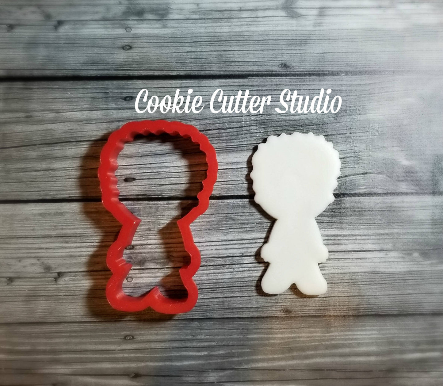 Frankenstein & Bride of Frankenstein Cookie Cutter Set, Halloween Cookie Cutter
