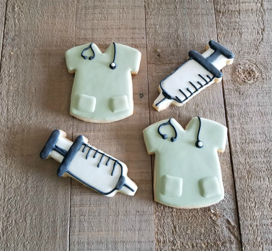 Scrub Shirt Cookie Cutter, Medical  Cookie Cutters