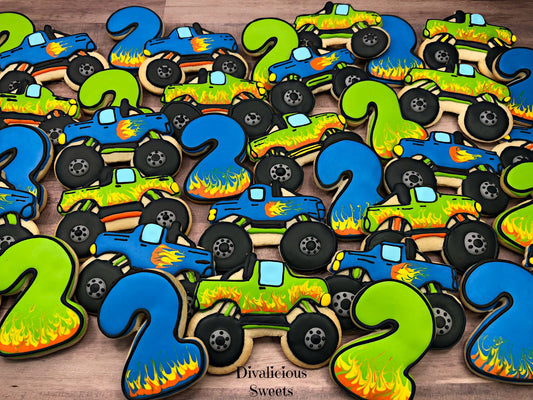 Monster Truck Cookie Cutter