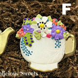 Floral Teacup Cookie Cutter
