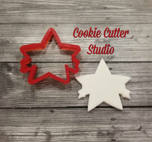 Star Banner Cookie Cutter