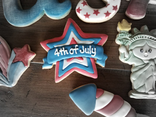Star Banner Cookie Cutter