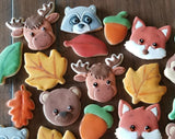 Woodland Animal Cookies