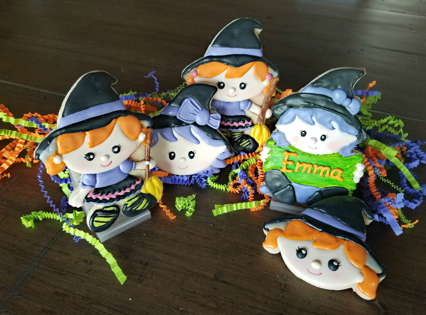 Witch Plaque Cookie Cutter, Halloween Cookie Cutter