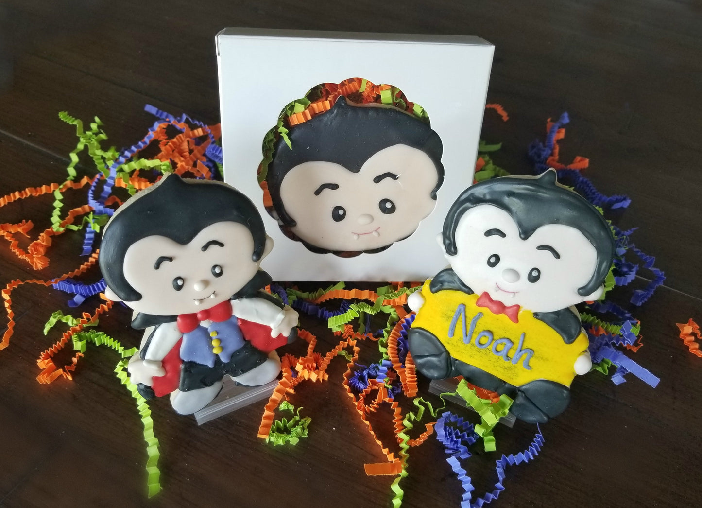 Vampire Plaque Cookie Cutter, Halloween Cookie Cutter