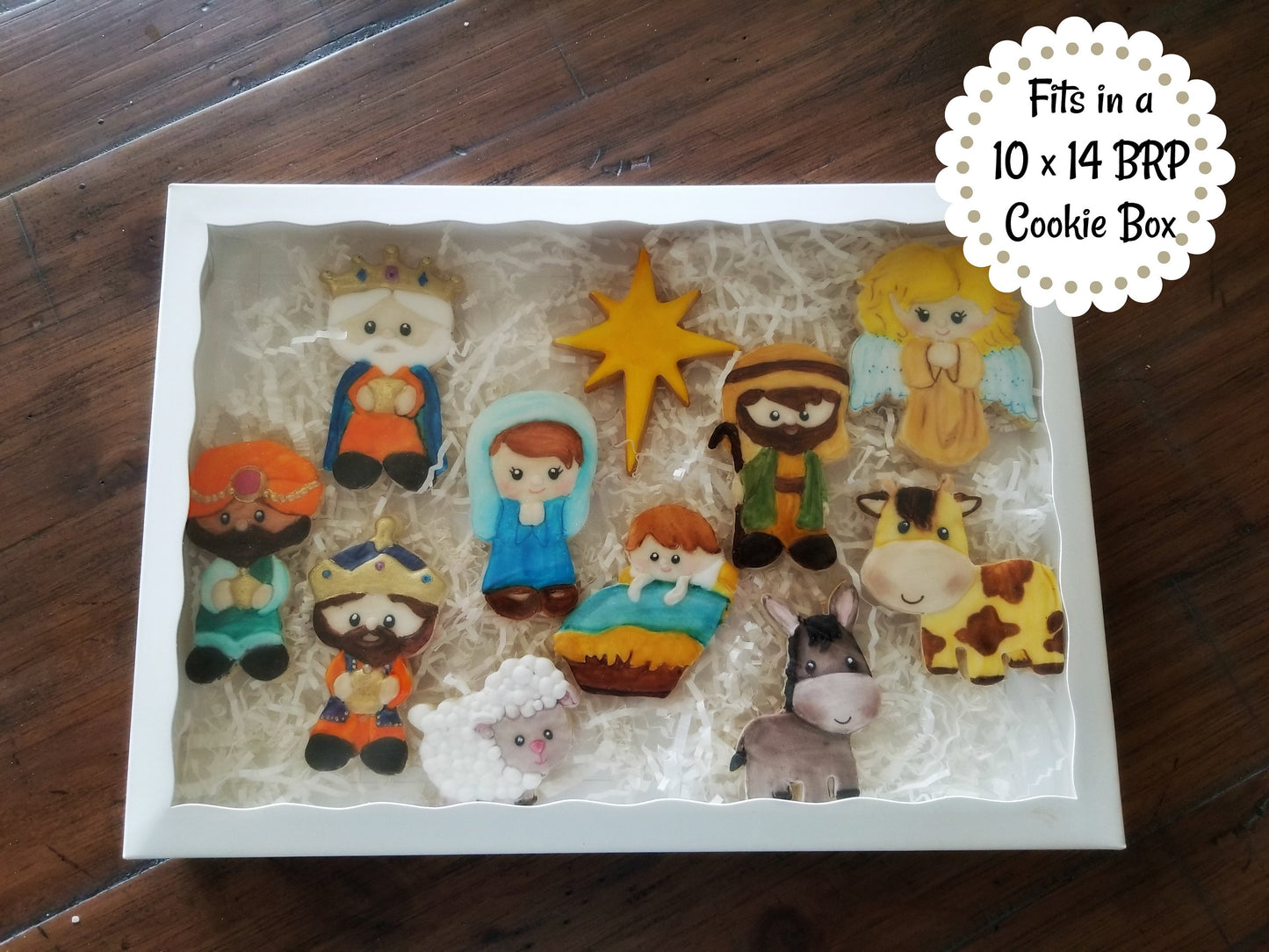 Donkey Cookie Cutter, Nativity Cookie Cutter Set