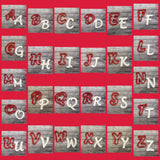 Alphabet Cookie Cutter Set, Uppercase Script Letters
