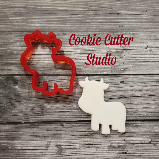 Cow Cookie Cutter, Nativity Cookie Cutter Set