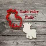 Cow Cookie Cutter, Nativity Cookie Cutter Set