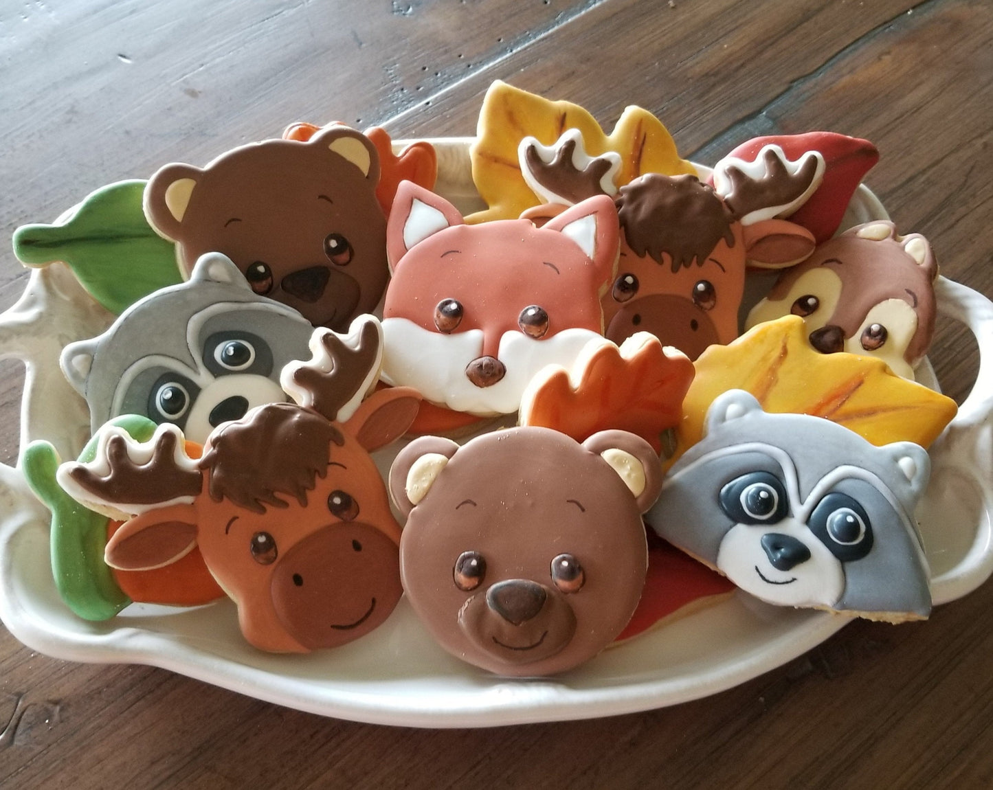 Woodland Animal Cookies