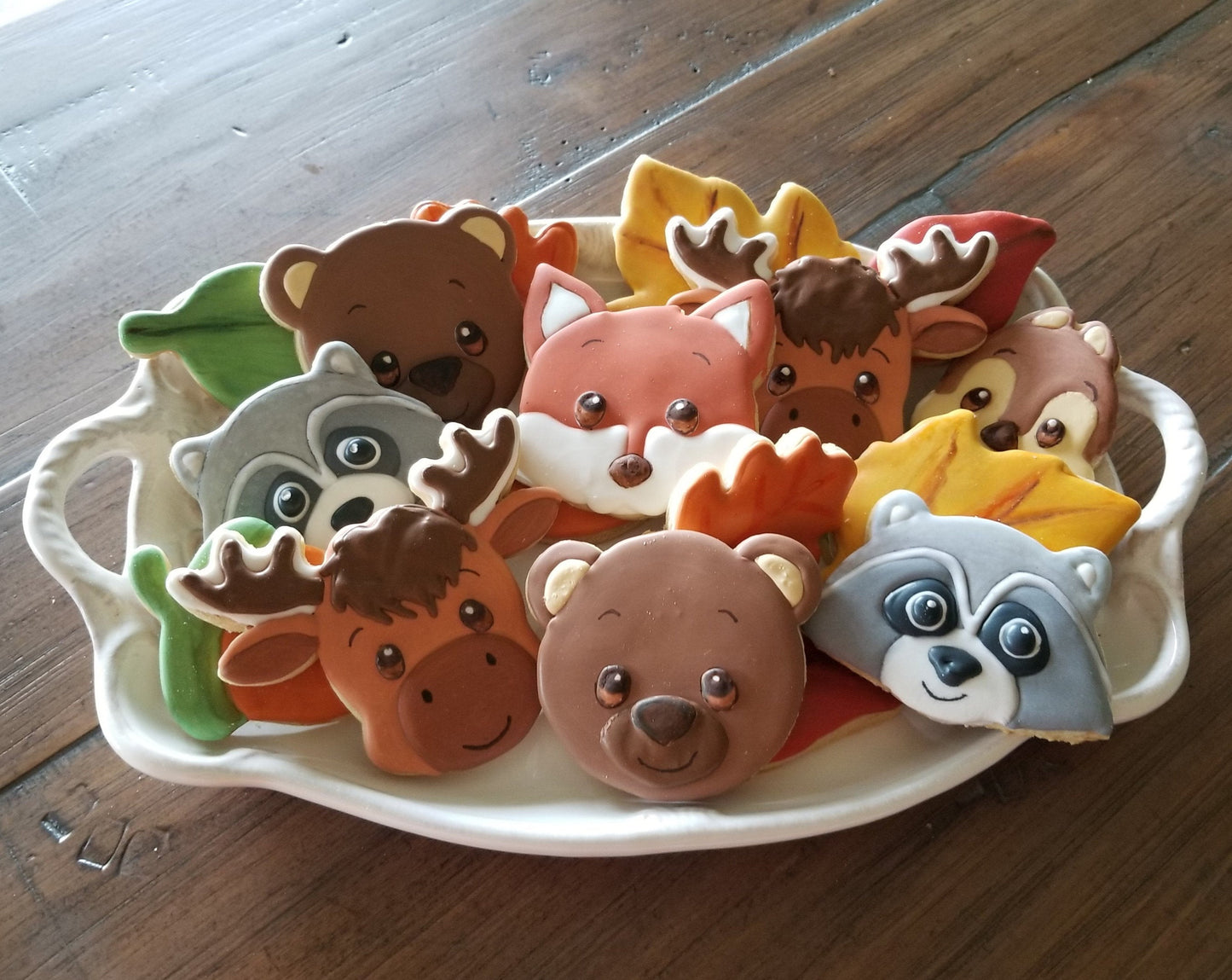 Woodland Animal cookies