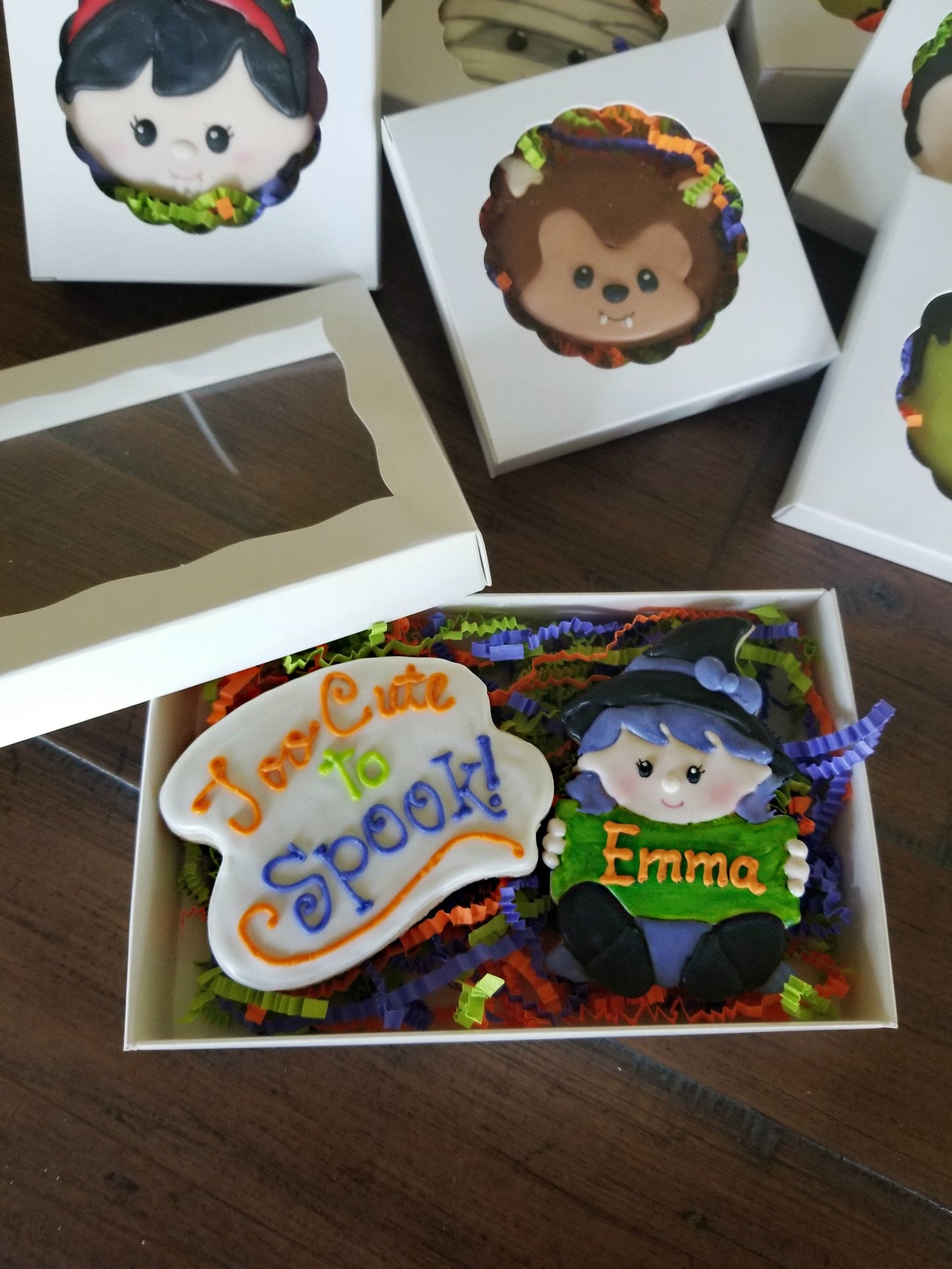 Witch Plaque Cookie Cutter, Halloween Cookie Cutter