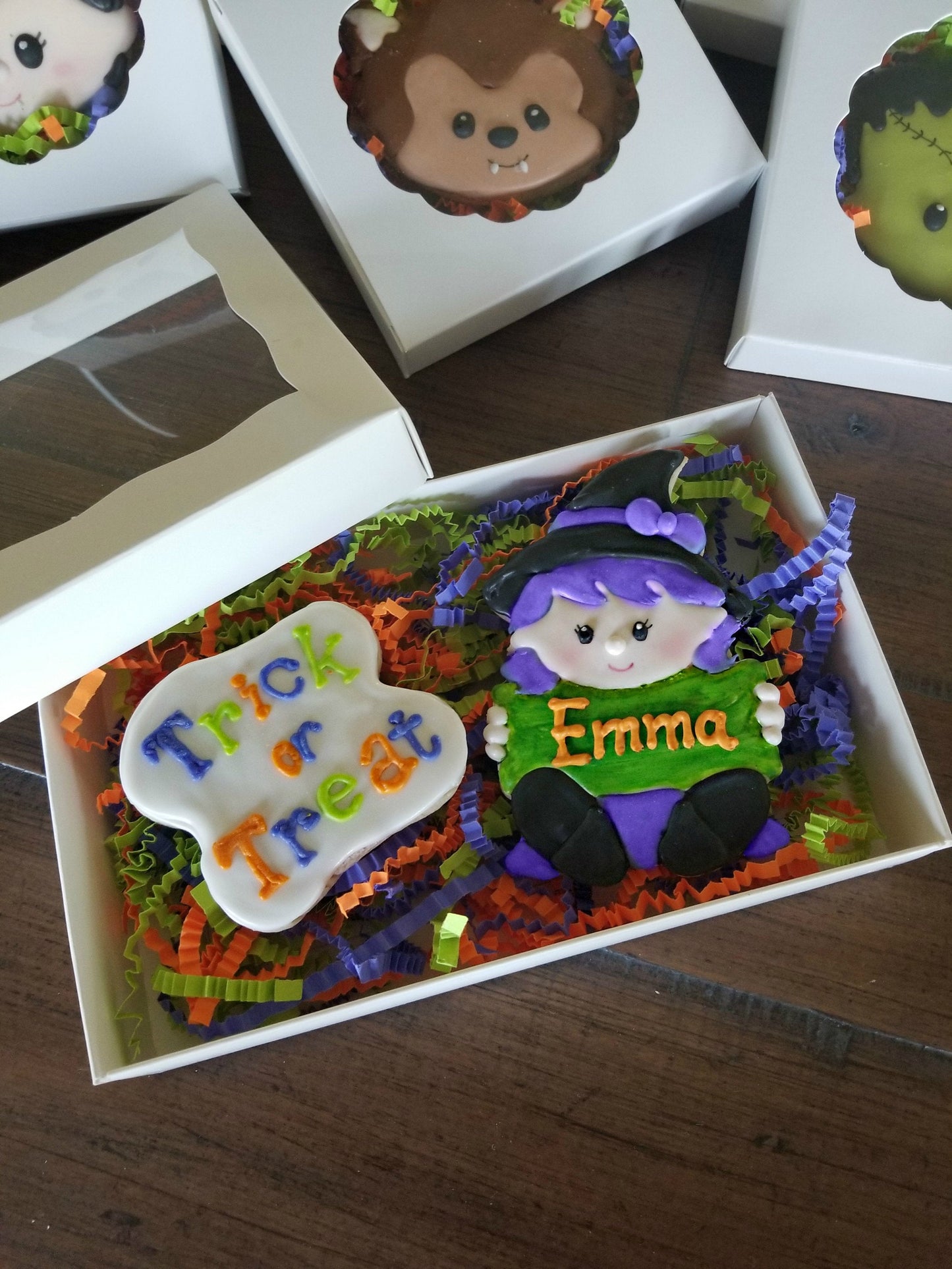 Witch Plaque Cookie Cutter, Halloween Cookie Cutter