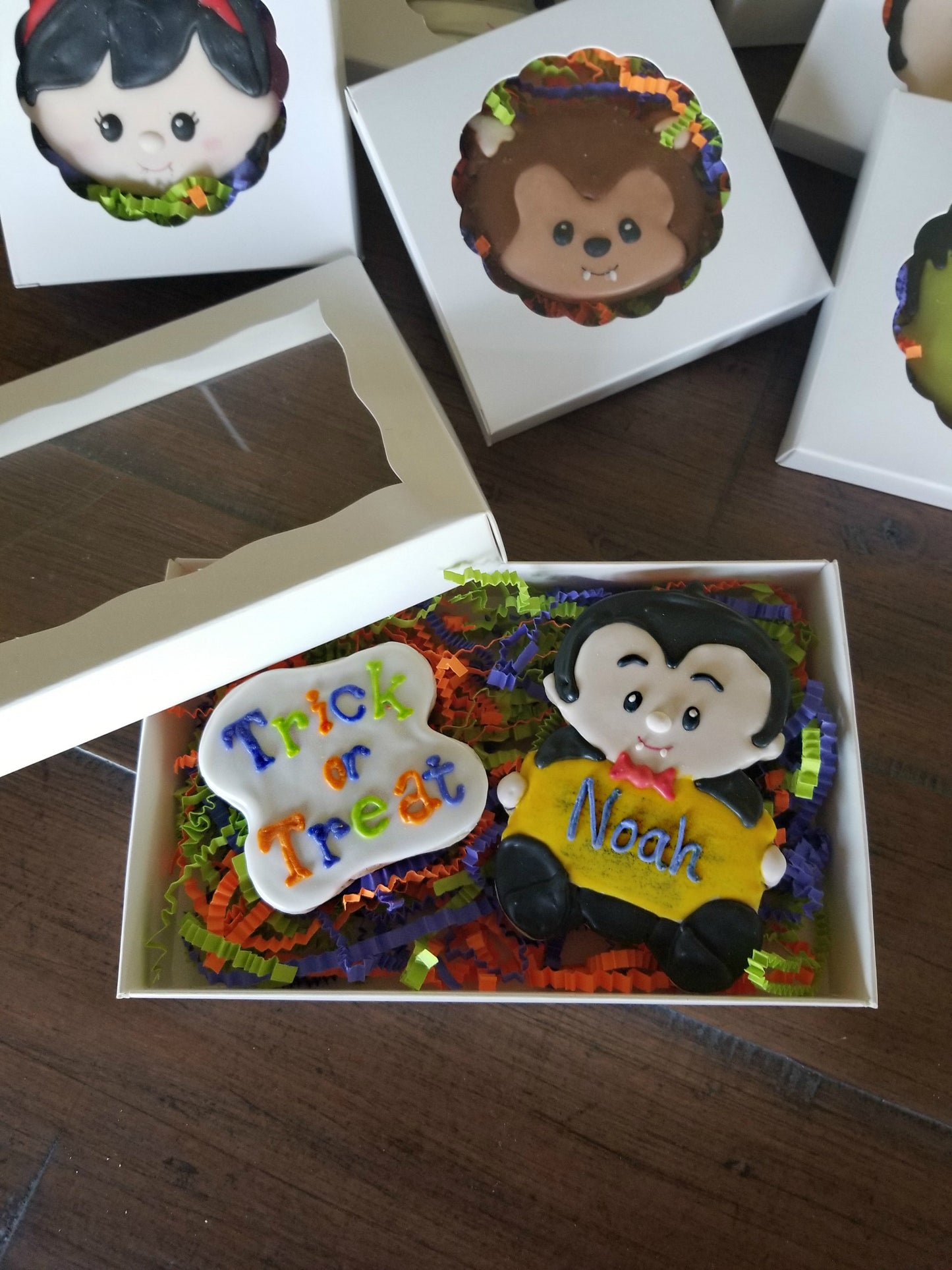 Vampire Plaque Cookie Cutter, Halloween Cookie Cutter