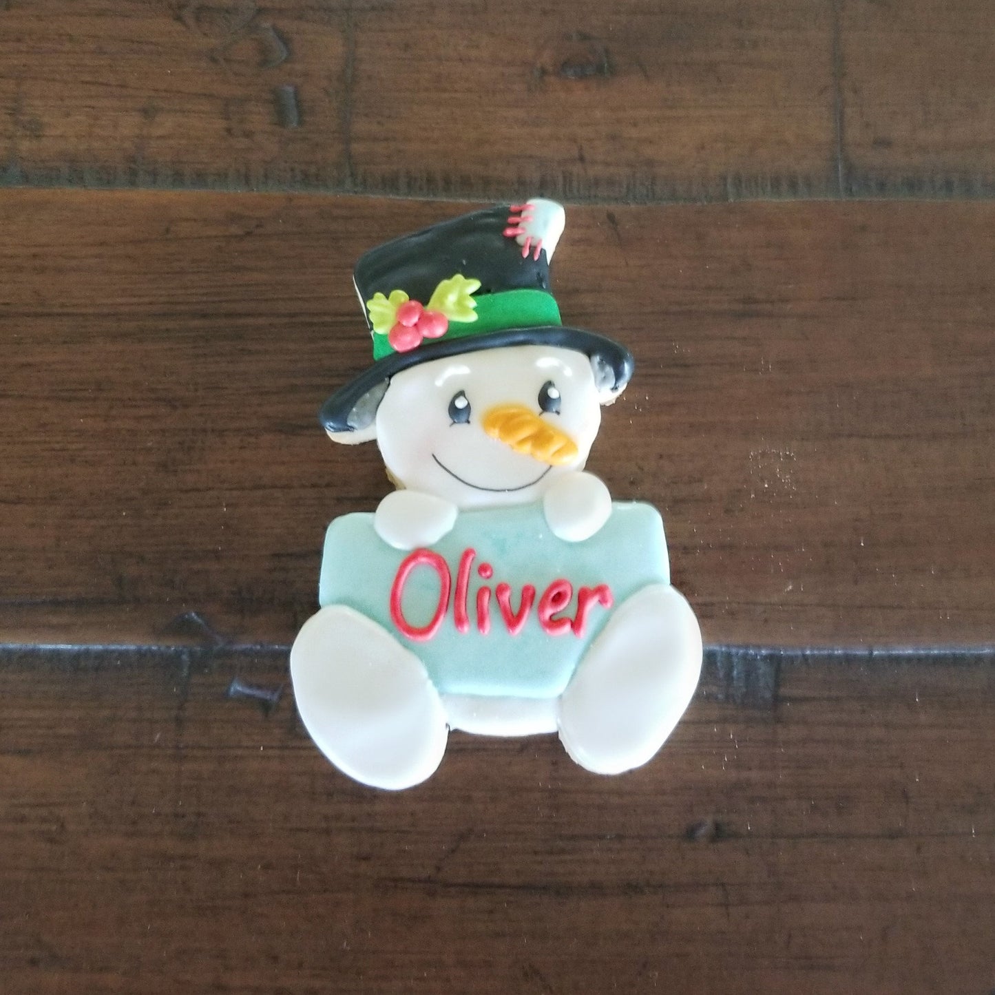 Snowman Plaque Cookie Cutter, Christmas Cookie Cutter, Snowman Cookie Cutter